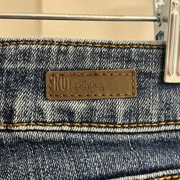 Kut from the Kloth Classic Blue Women's Toothpick Skinny Jeans Size 4 - Picture 7 of 10
